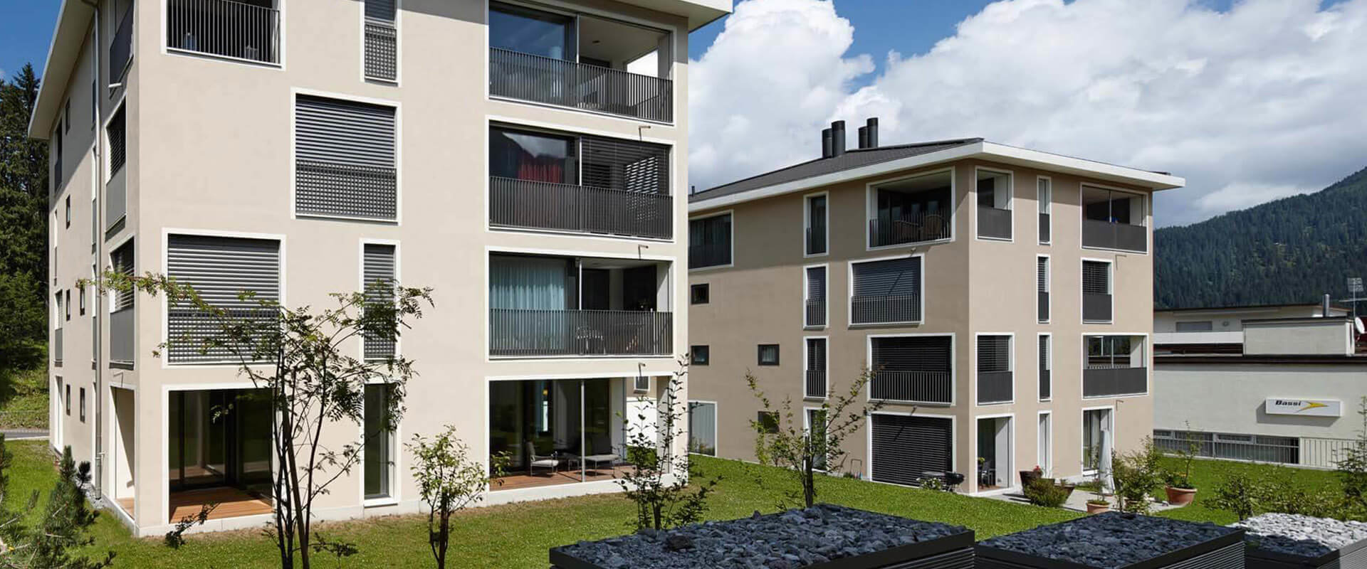 Ueberbauung Roessl  Arosa