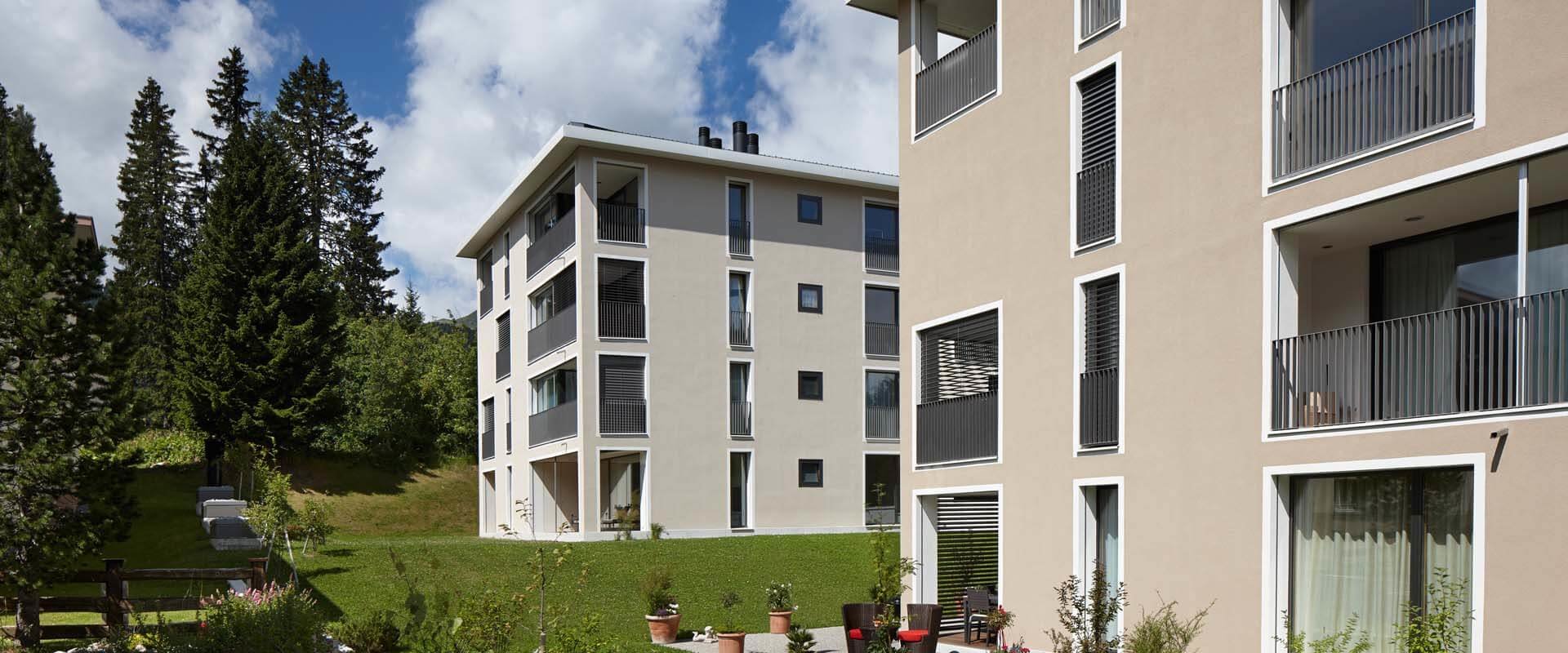 Ueberbauung Roessl  Arosa