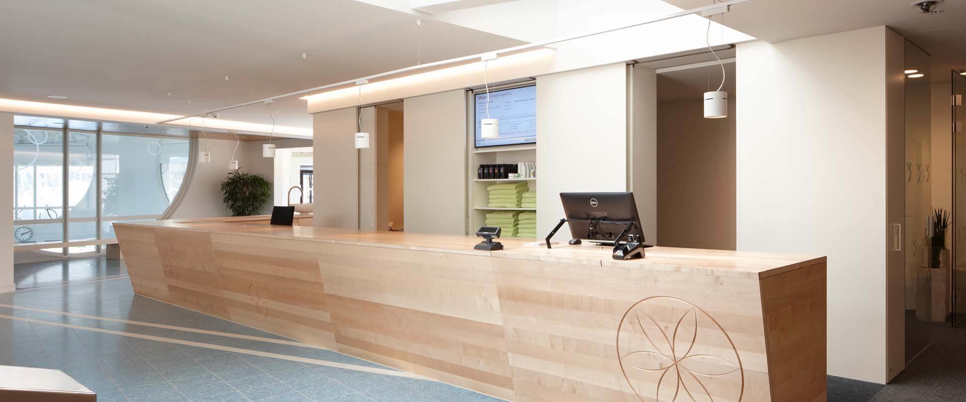 Eingangshalle Bogn Engiadina Scuol