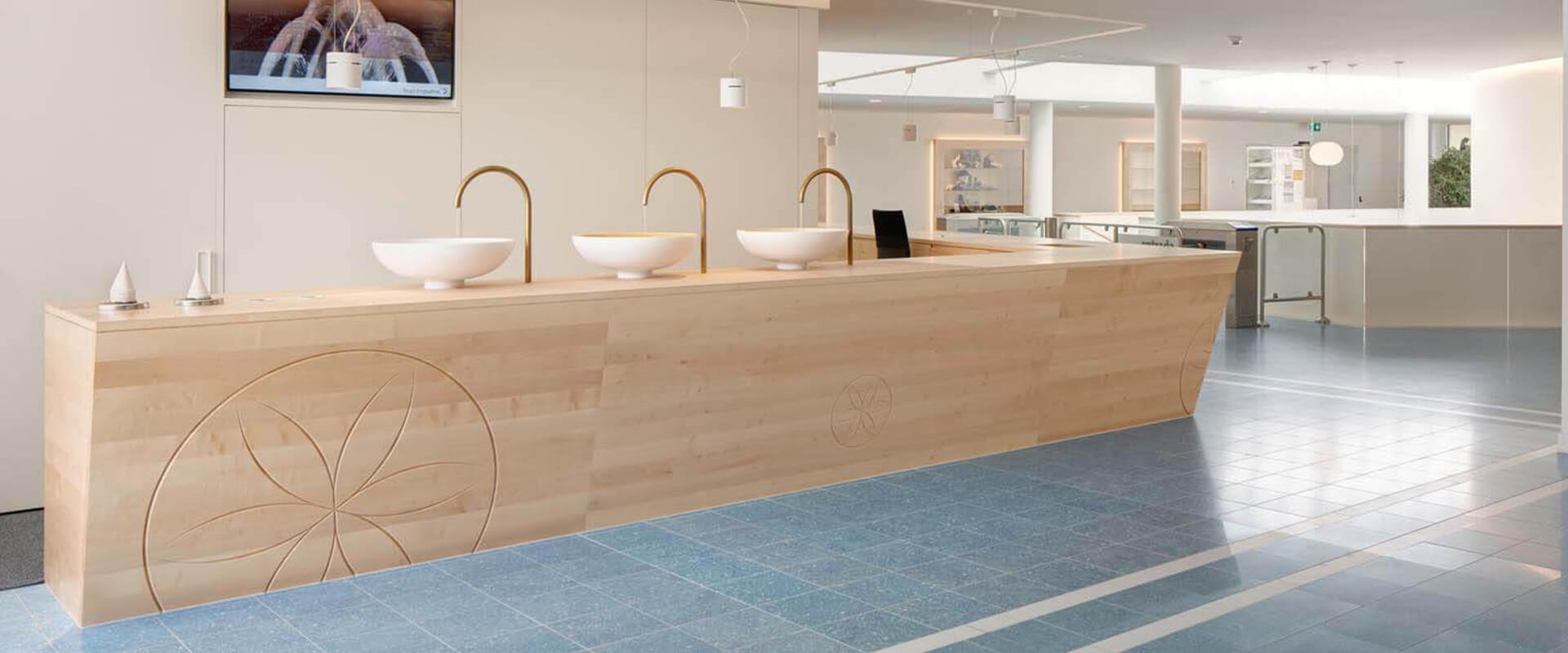 Eingangshalle Bogn Engiadina Scuol