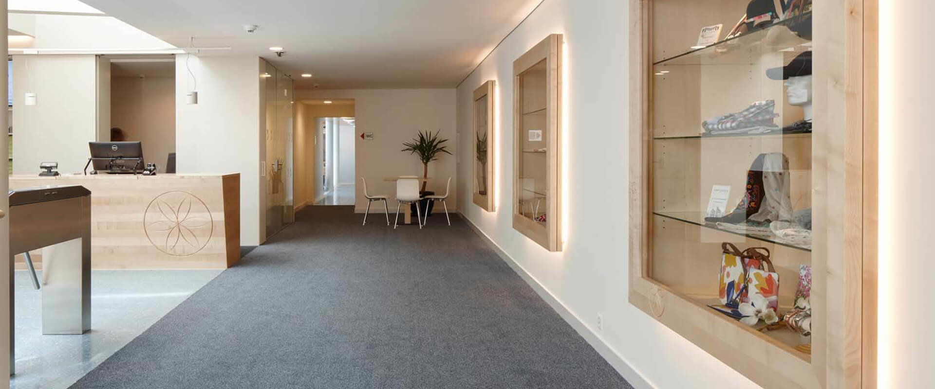 Eingangshalle Bogn Engiadina Scuol