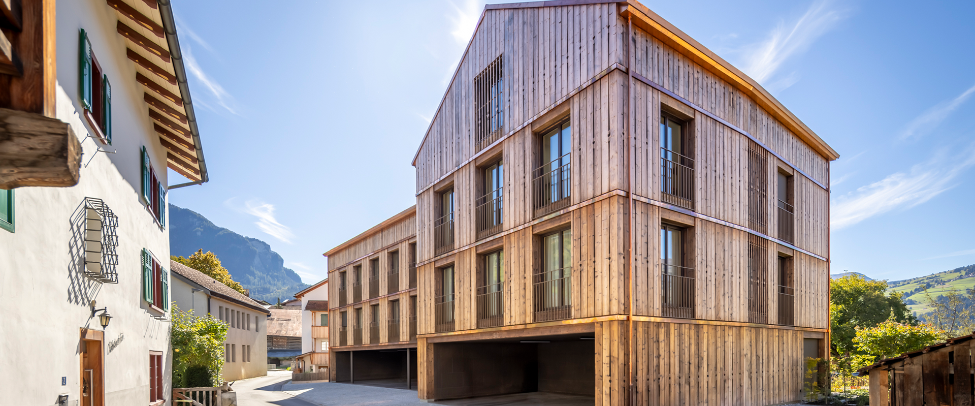 Wohnen im Dorfzentrum Scharans